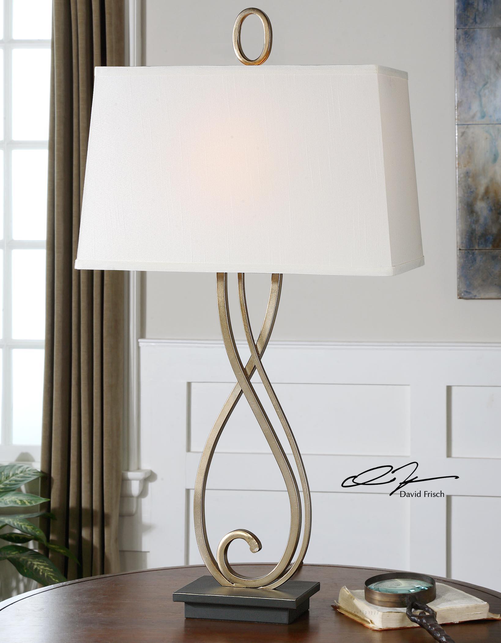 Uttermost Lamps Ferndale Scroll Metal Lamp Jacksonville Furniture